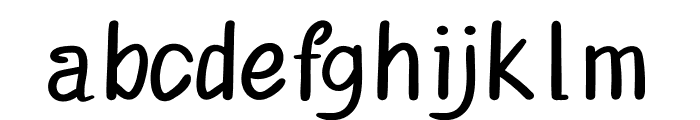 DouGhtY Font LOWERCASE