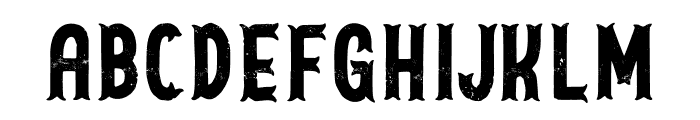 Douglas-Norwood Old Font UPPERCASE