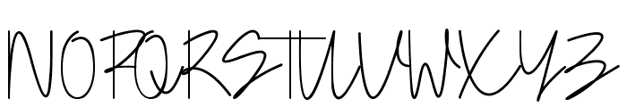 Doupple Signature Old Font UPPERCASE