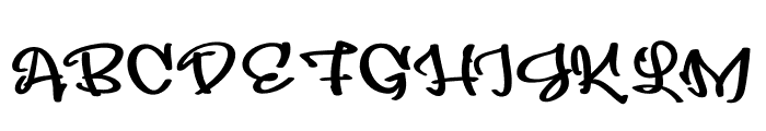 Doverfield Font UPPERCASE