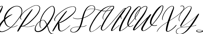 Dovetail Font UPPERCASE