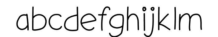 Downie Font LOWERCASE