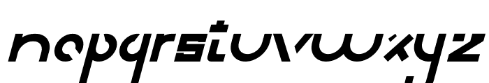 Downstream Italic Font LOWERCASE
