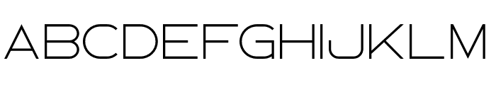 Doxent Light Font LOWERCASE