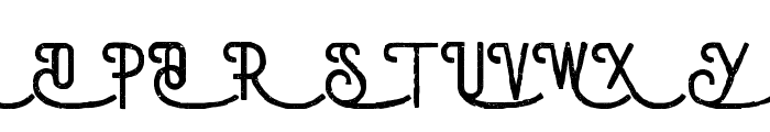 Draconian Font UPPERCASE