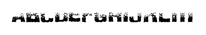 Dracula Vibes Ashes Font LOWERCASE