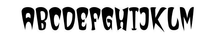 Dracula Font LOWERCASE