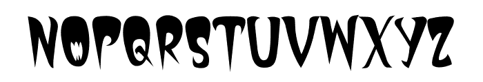 Dracula Font LOWERCASE