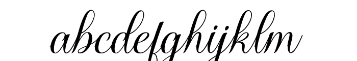Draghile Font LOWERCASE