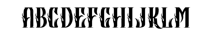 Draghord Regular Font LOWERCASE