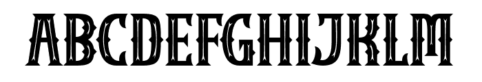 Dragon Commander Font UPPERCASE