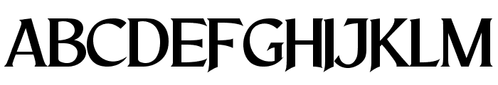 Dragon Fire Font UPPERCASE