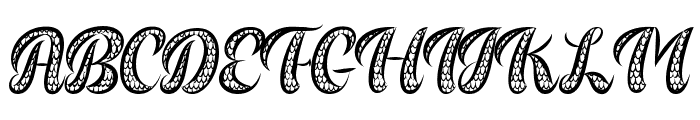 Dragon Wings Font UPPERCASE