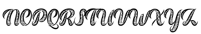 Dragon Wings Font UPPERCASE
