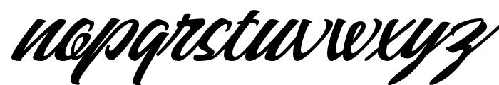 DragonHeroes-Italic Font LOWERCASE