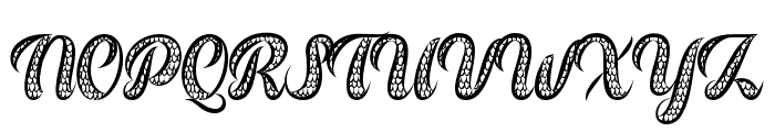 DragonWings Font UPPERCASE