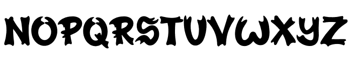 Dragons Gravity Font LOWERCASE