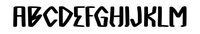 Dragons Regular Font UPPERCASE