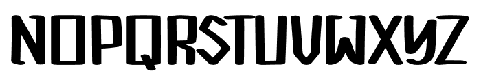Dragons Regular Font UPPERCASE
