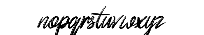 Dragtime Font LOWERCASE