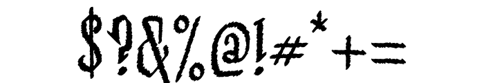 Dragula Font OTHER CHARS