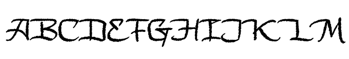 Dragula Font UPPERCASE
