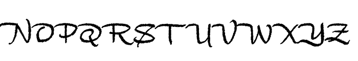 Dragula Font UPPERCASE