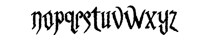 Dragula Font LOWERCASE