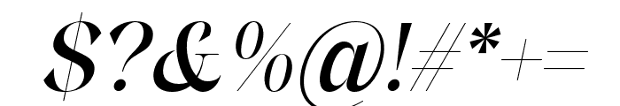 Drakune-Italic Font OTHER CHARS