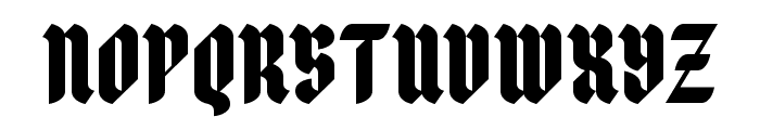 Draven-Regular Font UPPERCASE