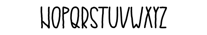 Drawing Craft Font LOWERCASE