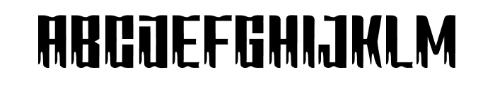 Dreadscar Font LOWERCASE