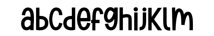 Dream Baser Bold Font LOWERCASE