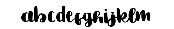 Dream Chease Font LOWERCASE