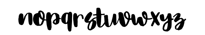 Dream Chease Font LOWERCASE