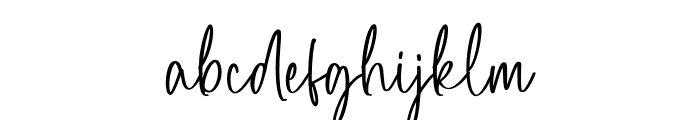 Dream Collection Font LOWERCASE