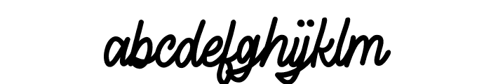 Dream Cream Regular Font LOWERCASE