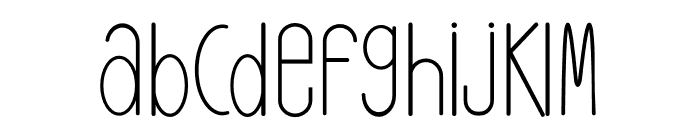 Dream Fashion Font LOWERCASE