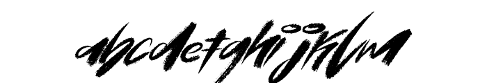 Dream Floyd Font LOWERCASE