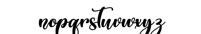 Dream Heart Italic Font LOWERCASE