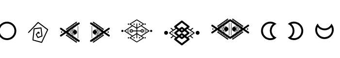 Dream Symbols Font OTHER CHARS