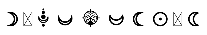 Dream Symbols Font OTHER CHARS