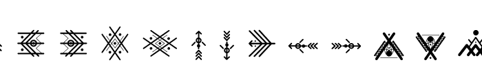 Dream Symbols Font UPPERCASE