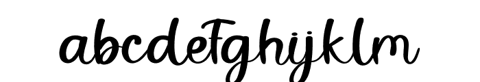 Dream Valentine Font LOWERCASE