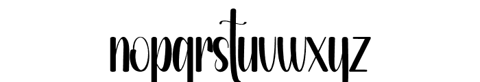 Dream Wedding Font LOWERCASE