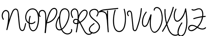 Dream Wish Font UPPERCASE