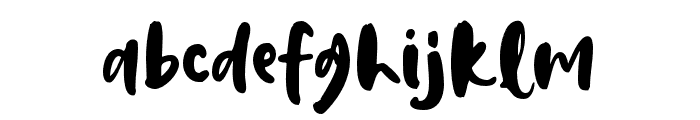 DreamEarth Font LOWERCASE
