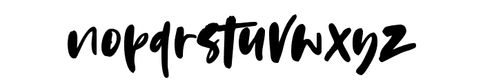 DreamEarth Font LOWERCASE