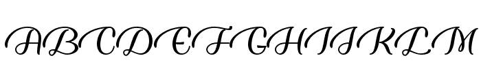 DreamHer-Regular Font UPPERCASE