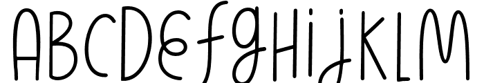 DreamMergan Font LOWERCASE